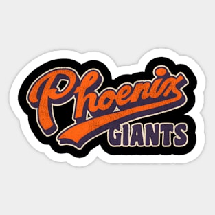 Phoenix Giants Baseball Team Sticker